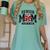 Senior Mom 2025 Cheer Mama Class Of 2025 Graduation Women's Comfort Colors T-Shirt Chalky Mint