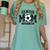 Senior Mom 2025 Soccer Mom Class Of 2025 Graduation Women's Comfort Colors T-Shirt Chalky Mint