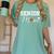 Senior Mom 2026 Football Mommy Class Of 2026 Graduation Women's Comfort Colors T-Shirt Chalky Mint