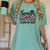Senior Mom 2027 Class Of 2027 Graduation Proud Senior Mother Women's Comfort Colors T-Shirt Chalky Mint