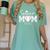 Senior Mom Baseball 2025 Class Of 2025 Graduation Women's Comfort Colors T-Shirt Chalky Mint
