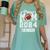 Senior Mom Class Of 2024 Football Proud Mom Graduation Women's Comfort Colors T-Shirt Chalky Mint