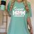 Senior Mom Class Of 2026 Baseball Mom Graduation Women's Comfort Colors T-Shirt Chalky Mint
