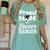 Senior Mom Class Of 2026 Soccer Mom Graduation Women's Comfort Colors T-Shirt Chalky Mint