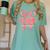 Senior Twenty Twenty-Six Coquette Graduation Class Of 2026 Women's Comfort Colors T-Shirt Chalky Mint