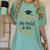She Believed She Could So She Did Graduation Shirt Women's Comfort Colors T-Shirt Chalky Mint