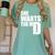She Wants The MD Shirt Medical Graduation Doctor Women's Comfort Colors T-Shirt Chalky Mint