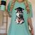 Siberian Husky Dog Graduation Cap Training School Graduate Men Women Kids Women's Comfort Colors T-Shirt Chalky Mint
