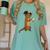 SmileteesGrad Cute Sea Otter Graduation T-Shirt Women's Comfort Colors T-Shirt Chalky Mint