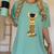 SmileteesGrad Llama Graduation T-Shirt Women's Comfort Colors T-Shirt Chalky Mint