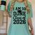 I Am So Done Class Of 2026 Graduation School Graduate Women's Comfort Colors T-Shirt Chalky Mint