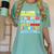 So Long 4th Grade Here I Come Graduation 5th Grade Kids Tee Premium Women's Comfort Colors T-Shirt Chalky Mint