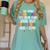 So Long 5th Grade Graduation Middle School Here I Come Kids Women's Comfort Colors T-Shirt Chalky Mint