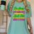 So Long 8th Grade Hello High School Graduation Women's Comfort Colors T-Shirt Chalky Mint