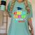 So Long Kindergarten Graduation 2025 Graduate 1st Grade Women's Comfort Colors T-Shirt Chalky Mint