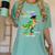 So Long Kindergarten Graduation Class 2025 Dinosaur Kids Women's Comfort Colors T-Shirt Chalky Mint