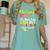 So Long Pre-K Kindergarten Here I Come Graduation Kids Women's Comfort Colors T-Shirt Chalky Mint