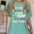 So Long Preschool Kindergarten Here I Come Graduation Women's Comfort Colors T-Shirt Chalky Mint