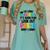So Long Preschool Pre-K Here I Come Graduation Women's Comfort Colors T-Shirt Chalky Mint