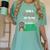 Social Work Student Masters Degree Graduation Women's Comfort Colors T-Shirt Chalky Mint