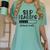 Speech Pathologist Loading 2021 Graduation Speech Therapist Women's Comfort Colors T-Shirt Chalky Mint