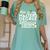 St Patricks Day Masters Degree MSW Graduation Social Work Women's Comfort Colors T-Shirt Chalky Mint