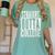 STRAIGHT OUTTA COLLEGE Graduation 2019 T Shirt Her Him Women Women's Comfort Colors T-Shirt Chalky Mint