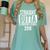 Straight Outta Elementary School 2019 Graduation Fun Women's Comfort Colors T-Shirt Chalky Mint
