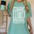 STRAIGHT OUTTA HIGH SCHOOL Graduation Class Of 2024 Senior Women's Comfort Colors T-Shirt Chalky Mint