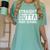 Straight Outta High School Graduation Kid Women's Comfort Colors T-Shirt Chalky Mint
