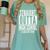 STRAIGHT OUTTA HIGH SCHOOL Senior 2019 Graduation Women's Comfort Colors T-Shirt Chalky Mint