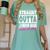 Straight Outta Junior High School Graduation Women's Comfort Colors T-Shirt Chalky Mint