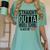 Straight Outta Middle School Graduation Shirt Class Of 2022 Women's Comfort Colors T-Shirt Chalky Mint