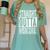 Straight Outta Nursing School Great Graduation Shirt Women's Comfort Colors T-Shirt Chalky Mint