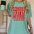 Straight Outta Preschool Graduation Class Of 2018 Women's Comfort Colors T-Shirt Chalky Mint