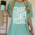 Straight Outta Preschool Pre-School Graduation Cool Women's Comfort Colors T-Shirt Chalky Mint