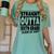 Straight Outta Sixth Grade Class Of 2019 Graduation Women's Comfort Colors T-Shirt Chalky Mint
