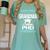 Super Proud Grandma Of A PHD Graduate Senior Graduation Women's Comfort Colors T-Shirt Chalky Mint