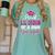 Super Proud Little Cousin Of 2025 Graduate Graduation Family Premium Tri-Blend Women's Comfort Colors T-Shirt Chalky Mint