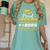 Super Proud Mommom Of 2025 Graduate Senior Graduation Family Premium Women's Comfort Colors T-Shirt Chalky Mint