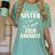 Super Proud Sister Of A 2019 Graduate Shirt Graduation Women's Comfort Colors T-Shirt Chalky Mint