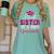 Super Proud Sister Of 2025 Graduate Senior Graduation Family Premium Tri-Blend Women's Comfort Colors T-Shirt Chalky Mint