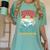 I Survived My Bachelor's Degree Party Bachelor Graduation Women's Comfort Colors T-Shirt Chalky Mint