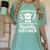 I Survived My Daughter's Master's Degree Graduation Women's Comfort Colors T-Shirt Chalky Mint