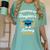 I Survived My Daughter's Teaching Degree Graduation Women's Comfort Colors T-Shirt Chalky Mint