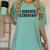 I Survived Elementary Graduation School Student Women's Comfort Colors T-Shirt Chalky Mint