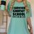 I Survived Elementary School Class Of 2018 Graduation Shirt Women's Comfort Colors T-Shirt Chalky Mint