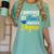 i Survived My Fiance's Masters Degree Graduation Gifts Women's Comfort Colors T-Shirt Chalky Mint