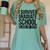 I Survived Graduate School Class Of 2018 Graduation Women's Comfort Colors T-Shirt Chalky Mint