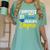 i Survived My Husbands Bachelors Degree Graduation Gifts Women's Comfort Colors T-Shirt Chalky Mint